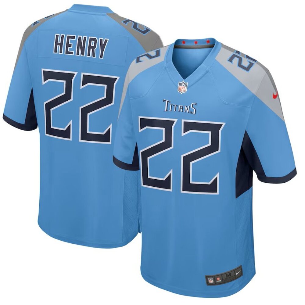 Nike Derrick Henry Tennessee Titans Player Game Jersey NWOT XL